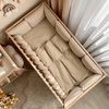 MSonya Babybettwäsche-Set Velvet, Mokkaton